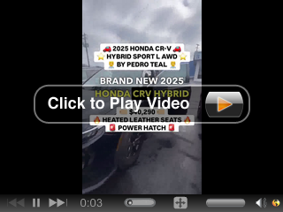 New 2025 Honda CR‑V Hybrid Sport L Video Poster