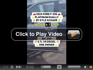 Used 2024 Ford F-350 Super Duty Platinum Dually Video Poster