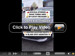 Used 2019 Kia Stinger Base Video Poster