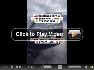 New 2025 Honda CR‑V Hybrid Sport L Video Poster